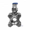 Thread End 3PC Industrial Ball Valve